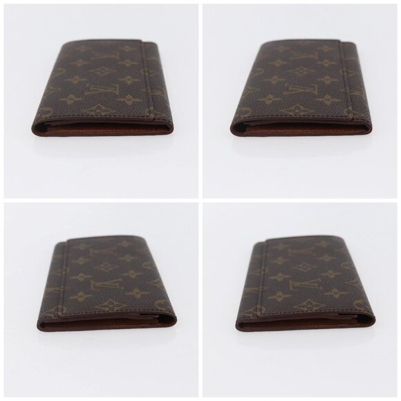 LOUIS VUITTON Monogram Porte Yen 3 Credit Long Wallet M61818 LV Auth BA8363 - Picture 16 of 16